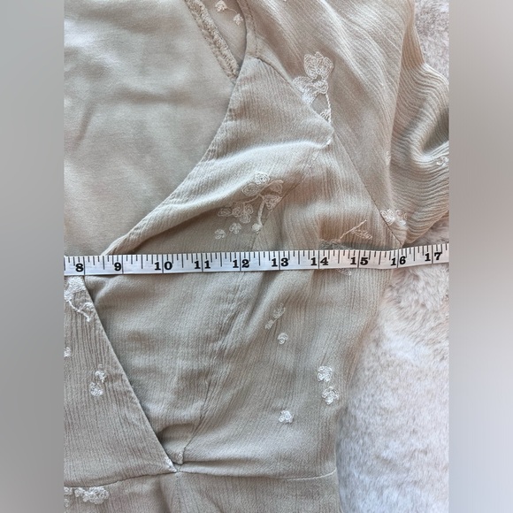 Free People Jasmine Embroidered Mini Dress Size 0 - Picture 6 of 9